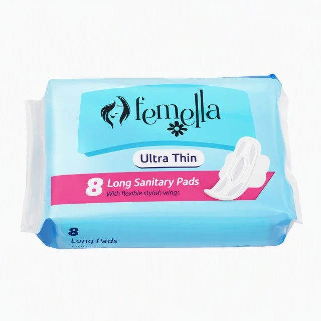 Femella Ultra Thin Long Sanitary Pads 16'S Value Pack